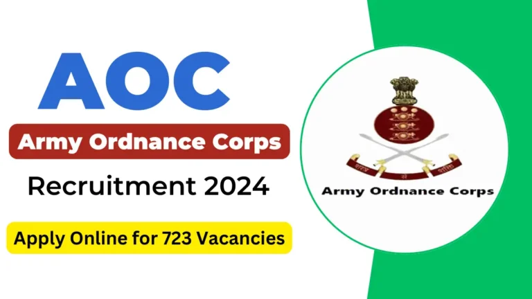 Indian Army Ordnance Corps Recruitment 2024